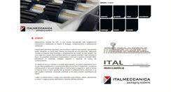 Desktop Screenshot of ital-meccanica.com